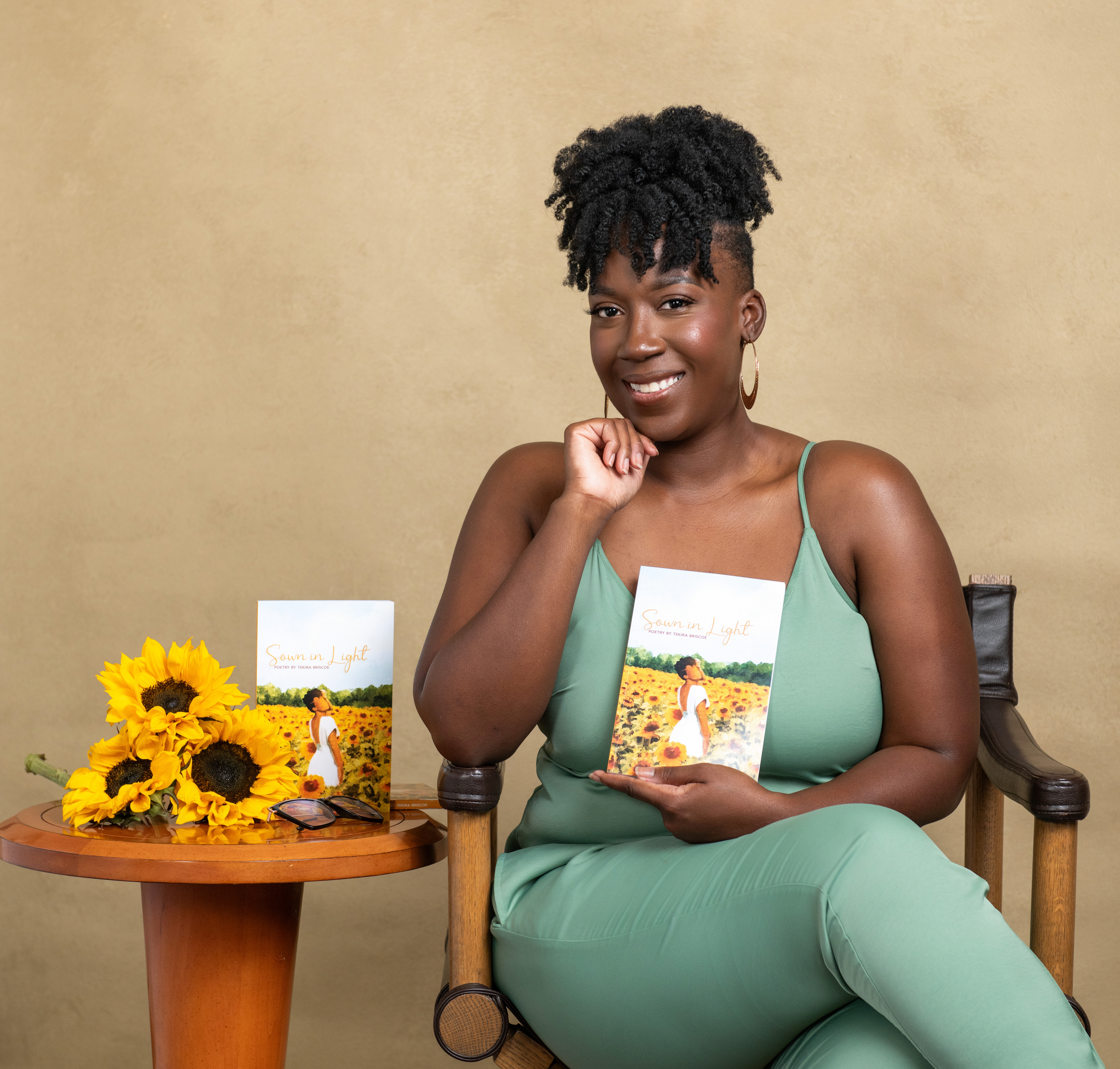 Tekira Briscoe holding Sown in Light